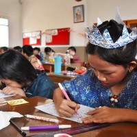 Kegiatan Lomba Fashion Show & Mewarnai Dalam Rangka Hari Batik Nasional | SD METTA MAITREYA